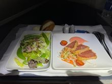 Great salad and tuna tataki