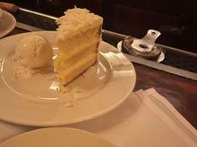 Cake was dry