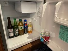 Minibar and coffee station