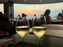 Enjoying the sunset