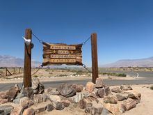 Entrance sign