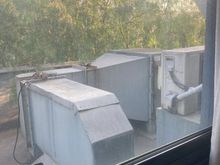 Great view of the hotel's AC system. 