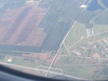 I'm pretty sure this photo is as we were approaching Riga - maybe 30 minutes before landing.