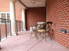 King ADA Suite massive balcony