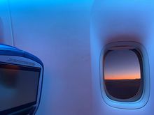 Sunrise at cruise