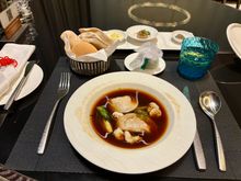 Dumpling soup from cny menu