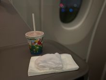 Changed to ice being wrapped in towel for taxiing and take off