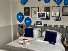 Who ever did all the blowing up : thank you ! What an amazing surprise.....