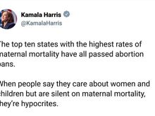 They don’t care about women or women’s health. It’s about control. 

To answer dhuey, yes I believe that abortion should be 100% legal thru the 3rd trimester.  I would also bet money that less than 0.001% of abortions are for women who “change their mind” and “elect” to have an abortion at that point. You’ve never been pregnant. Let me tell you, it sucks! No woman would voluntarily wait til the third trimester to change their mind. Pregnancy screws your body & puts your life at risk. 