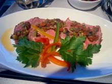 Cold roast beef salad - this was really amazing!