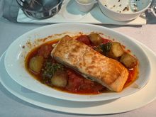Salmon main. My other half enjoyed this. 