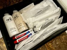 Bathroom amenities 