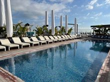 Rooftop pool