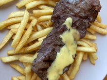 Steak & Fries (425 Kcal)
Minute Steak 125g / Bearnaise Sauce