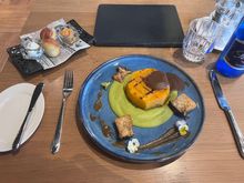 A vegetarian dish from the restaurant 