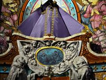 Wearing a purple mantel for Lent