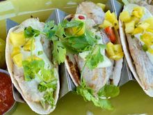 Hale Kai fish tacos