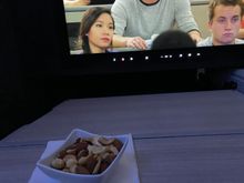 warmed nuts.