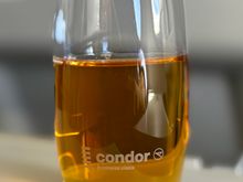 Apple juice in a nice Condor glass