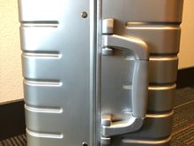 Latch side - some wear on handle/latches but still holding up fine and working great.