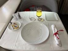 Since I ordered a glass of wine « to start » it was assumed I didn’t want a pre dinner meal lol :-)