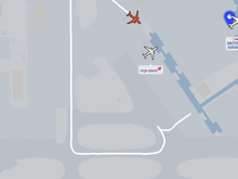 We made it a few hundred metres from the gate before turning back to a remote stand. 