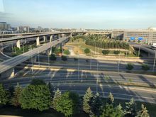 I always thought it would take the zombie apocalypse to make YYZ look like this and not "some little flu".