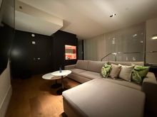 One bedroom terrace suite living room