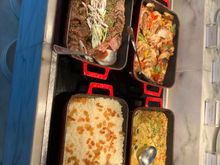 Club lounge evening spread 
