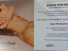 Spa discount offered