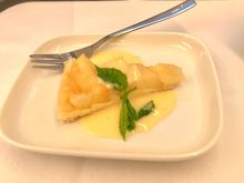 Normandy apple tart, best part of the meal.