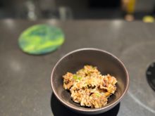 Festive rice with pork and duck.