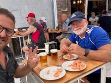 A wonderful seafood lunch with Jack back in Torremolinos