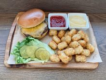 the first to-order entree served at the new lounge 