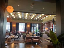 Bar and check in area