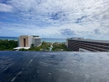Rooftop observatory pool