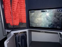 Coat closet. 