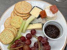 Cheese plate instead of lounge access