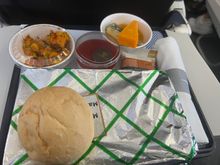 No bread choice for those at front. As served. 