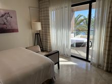Sea view from the bed