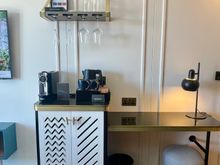Coffee station and minibar
