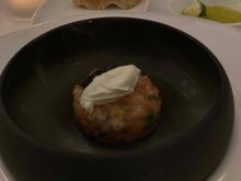 Salmon tartate