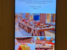 Sunday brunch at restaurant Arrel