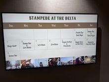 The hotel has a lot of scheduled events