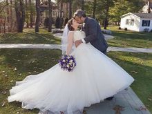 Katie and husband Bill tie the knot on what was a very busy November 9th.
