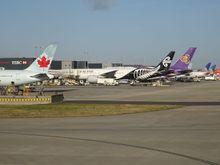 Star Alliance friends at LHR T2