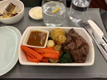 Steak for main course