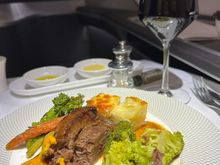 Main - looks great; tasted average.