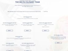 Meal choice for DL144 (SEA-AMS) on July 30 2023
