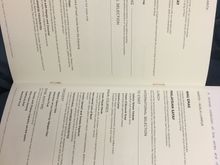 MH Business Suite Menu KUL-NRT/NRT-KUL